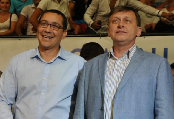 Ponta: Nu am o relaţie tensionată cu Antonescu. Trebuie dezbatere pe Roşia Montană, apoi decizie